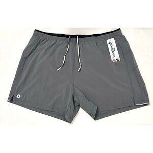 SmartWool Active Shorts 5'' Mens XXL Lined Drawstring Built In Brief Lightweight